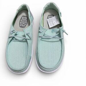 💜🌼NWOT HEY DUDES Wendy Youth Glitter Moonstone